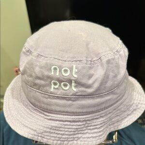 Not Pot Lavender Bucket Hat